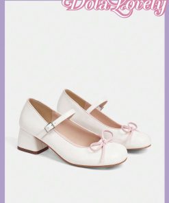 DolaLovely Bow Mary Jane Heels