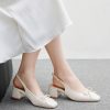Classic Bow Slingback Pumps